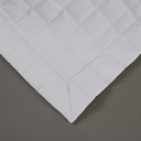 Ver imagem 4 de Kit Colcha Cobre Leito Matelado Solteiro 2 Peças Copacabana 300 Fios Branco