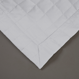 Kit Colcha Cobre Leito Matelado Solteiro 2 Peças Copacabana 300 Fios Branco - 4