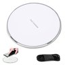 Carregador Induçao Wireless Qi Ios Android Smartphone Celular Slim Ultrafino Carregamento sem Fio Po - 1