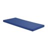 Colchonete Solteiro D20 Napa Azul Impermeável Lavável (78x188x7) - Ortobom - 1