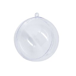 Bola Natalina Acrilica Transparente 20Cm Bekasa 1294 - 1 Bola Natalina Acrilica Transparente 20Cm Bekasa 1294 - 1