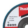 Flap Disco Grão Z120 180 Mm Makita - 3