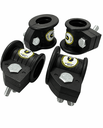 Ver imagem 1 de Kit 20 Presilha Injetada 30mm para Barra Pump Borboleta Trava Anilha Estúdio Academia Musculação