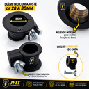 Ver imagem 5 de Kit 20 Presilha Injetada 30mm para Barra Pump Borboleta Trava Anilha Estúdio Academia Musculação