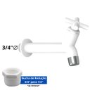 Ver imagem 3 de Torneira de Parede Reforçada Plástica 15cm para Pia | Valeplast | 03 Un