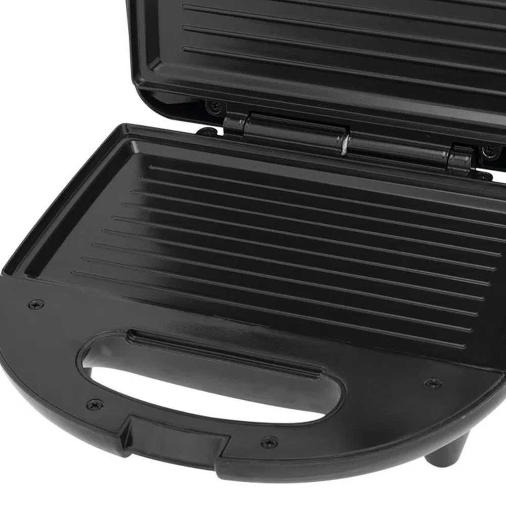 Sanduicheira Grill Britânia Antiaderente Preto/inox 127v - 3