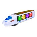 Ver imagem 2 de Trem Elétrico de Brinquedo 3d com Luzes e Música – a Partir de 2 Anos