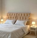 Ver imagem 1 de Cabeceira Cama Box Solteiro Leticia 160cm Suspensa Retangular Areia