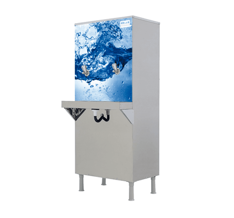Bebedouro Industrial Adesivado de Coluna 50 Litros Inox Blue Bebedouros Bbc50lad 127v - 2