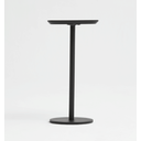 Ver imagem 4 de Mesa de Apoio Tokka - Tampo Ebano - Base Aço Carbono - Altura 50cm