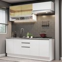 Ver imagem 2 de Cozinha Completa Glamy Com Armário E Balcão sem Tampo E Pia
