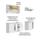Ver mais imagens de Cozinha Completa Glamy Com Armário E Balcão sem Tampo E Pia
