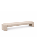 Ver imagem 3 de Recamier Luxo Decorativo Puff Fly 193cm Cama King Estofados:bege