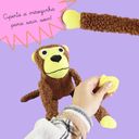 Ver imagem 2 de Macaco Mordedor de Brinquedo para Pet Grande