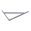 Ver imagem 2 de Kit 4X Suporte Reforçado Mão Francesa para Prateleira 25 cm Prata