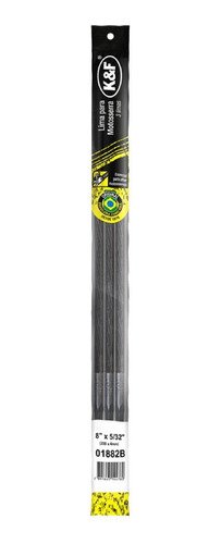 Lima P/ Amolar Afiar Dentes Corrente da Motoserra 3pç 8x5/32 - 1