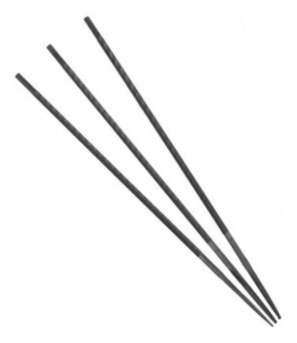 Lima P/ Amolar Afiar Dentes Corrente da Motoserra 3pç 8x5/32 - 2