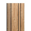 Ver imagem 4 de Painel Ripado Wide Angelim PAG1 Graddus Barra 2,85ml Marrom/Madeira