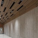 Ver imagem 1 de Painel Ripado Wide Angelim PAG1 Graddus Barra 2,85ml Marrom/Madeira