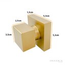 Ver imagem 3 de Acabamento Metal Dourado Slim 1/2 A 1 + Conversor Docol