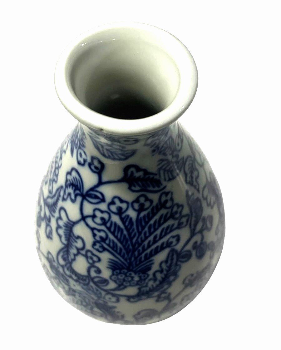 Mini Vaso de Cerâmica Portuguesa Decorativo Colonial Vintage Espressione Vaso Cerâmico Decorativo Co - 5