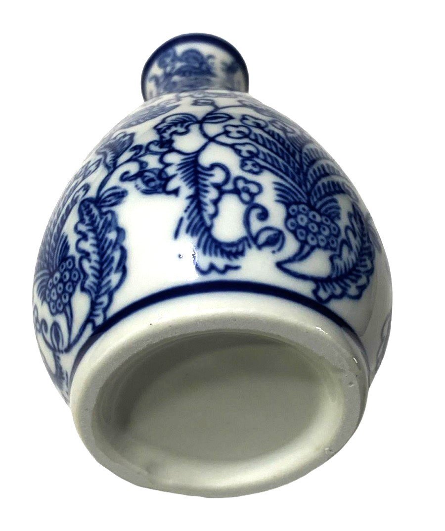 Mini Vaso de Cerâmica Portuguesa Decorativo Colonial Vintage Espressione Vaso Cerâmico Decorativo Co - 6