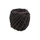 Ver imagem 1 de Cordão de Algodão Trancelim 6mm para Artesanato e Macramê Marrom 50 Mts