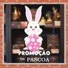 Adesivo para Vitrine Promoção Páscoa 3-Medio 55x97cm - 1