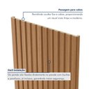 Ver imagem 6 de Painel Ripado Milão 2,50x1,74x3,3mm(4,35)m² Ecorevest