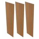 Ver imagem 3 de Painel Ripado Milão 2,50x1,74x3,3mm(4,35)m² Ecorevest