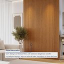 Ver imagem 7 de Painel Ripado Milão 2,50x1,74x3,3mm(4,35)m² Ecorevest