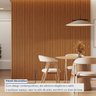 Painel Ripado Milão 2,50x2,32x3,3mm(5,8)m²  Ecorevest - 9