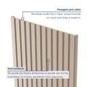 Ver imagem 6 de Painel Ripado Milão 2,50x0,58x3,3mm(1,45)m² Ecorevest Bege