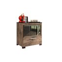 Ver imagem 1 de Balcão para Cooktop e Forno Elétrico 4 Bocas 1 Porta Albânia - Castanho