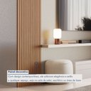 Ver imagem 7 de Painel Ripado Milão 2,50x0,58x3,3mm(1,45)m² Ecorevest Marrom/Itapuã
