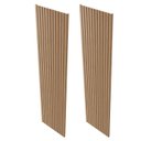 Ver imagem 3 de Painel Ripado Milão 2,50x1,16x3,3mm(2,9)m²  Ecorevest