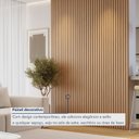 Ver imagem 7 de Painel Ripado Milão 2,50x1,74x3,3mm(4,35)m² Ecorevest