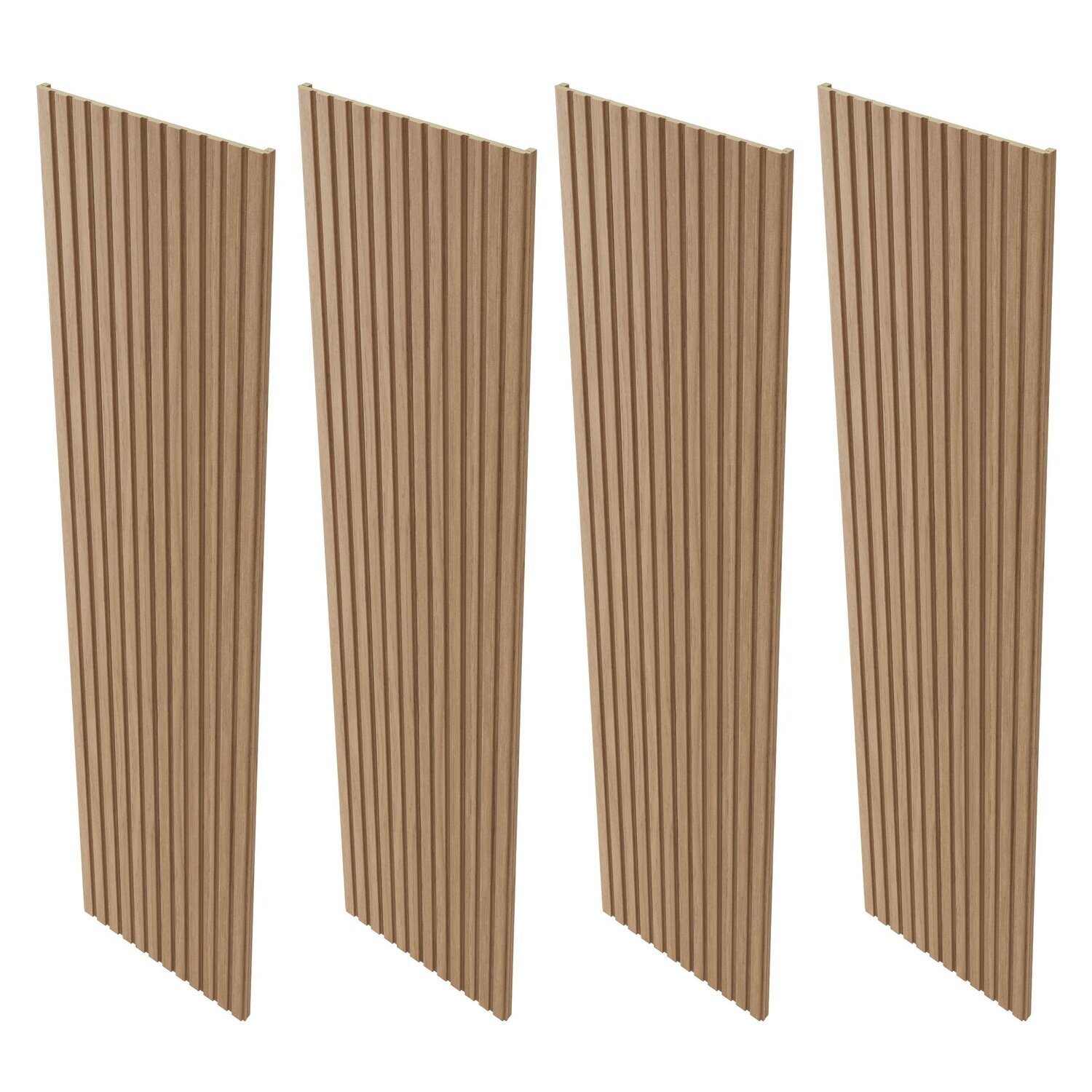 Painel Ripado Milão 2,50x2,32x3,3mm(5,8)m²  Ecorevest - 3