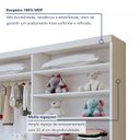 Ver imagem 5 de Quarto Infantil Completo Closet Caribe e Cama Alice 5 Gavetas