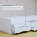 Ver imagem 4 de Quarto Infantil Completo Closet Caribe e Cama Alice 5 Gavetas