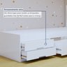 Quarto Infantil Completo Closet Caribe e Cama Alice 5 Gavetas - 4