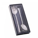 Ver imagem 5 de Conjunto 2 Peças Colher e Garfo para Salada de Aço Inox Berna Wolff