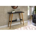 Ver imagem 2 de Aparador Larissa/monaco Tampo Mdf 25 Mm Maciço Preto