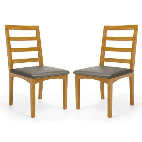 Kit com 2 Cadeira Cecília Encosto e Pés de Madeira Maciça Assento Estofada para Mesa de Jantar