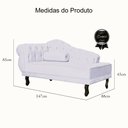 Ver imagem 2 de Divã Larissa 150 cm Esquerdo de quem senta e 2 Poltronas Genesis Suede Amarelo - LM DECOR