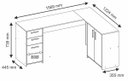 Ver imagem 6 de Mesa para Computador Office NT 2005 Nogal - Notável
