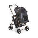 Ver imagem 4 de Carrinho de Bebê Romano Travel System com Bebê Conforto Grid Preto/Cobre - Galzerano