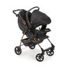 Carrinho de Bebê Romano Travel System com Bebê Conforto Grid Preto/Cobre - Galzerano - 3