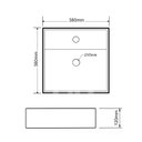 Ver imagem 3 de Cuba de Apoio Quadrada Mv17 38x38