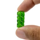 Ver imagem 2 de Kit C/ 10 Firmas Frisadas 22mm Verde Transp Murano Guias